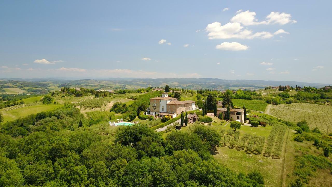 Castello Di Fulignano Soarzio Panoramic San Gimignano